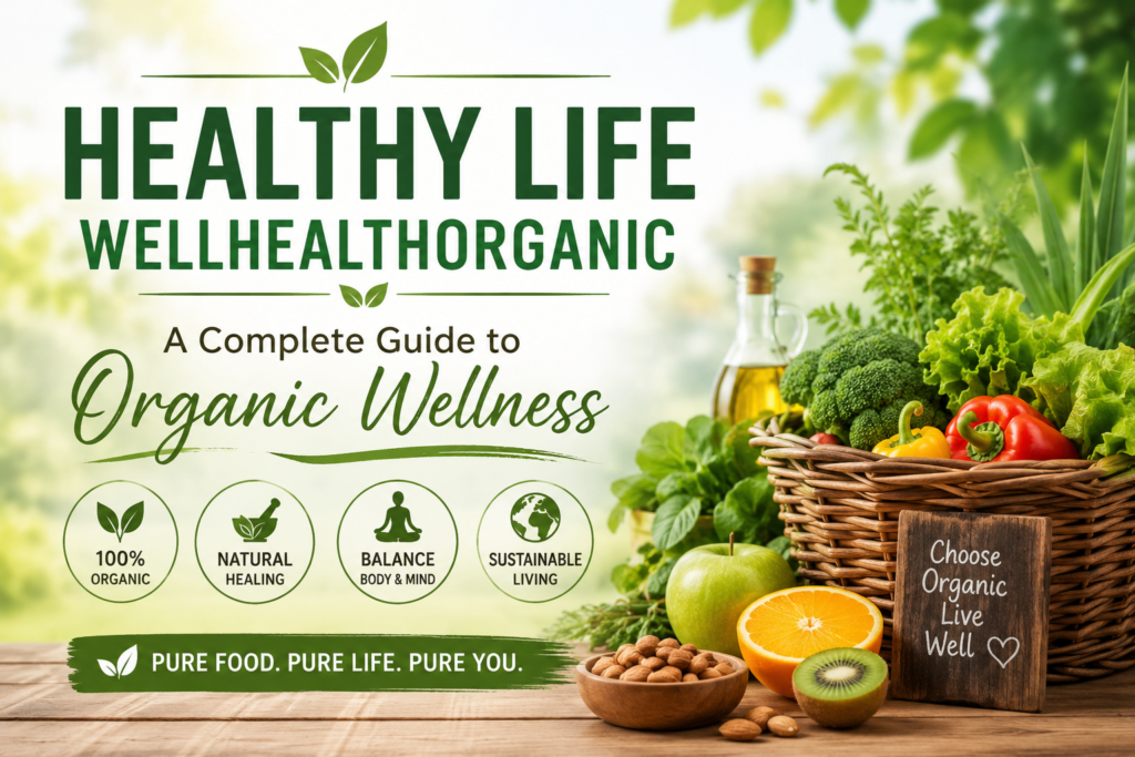 HEALTHY LIFE WELLHEALTHORGANIC - A Complete Guide to Organic Wellness