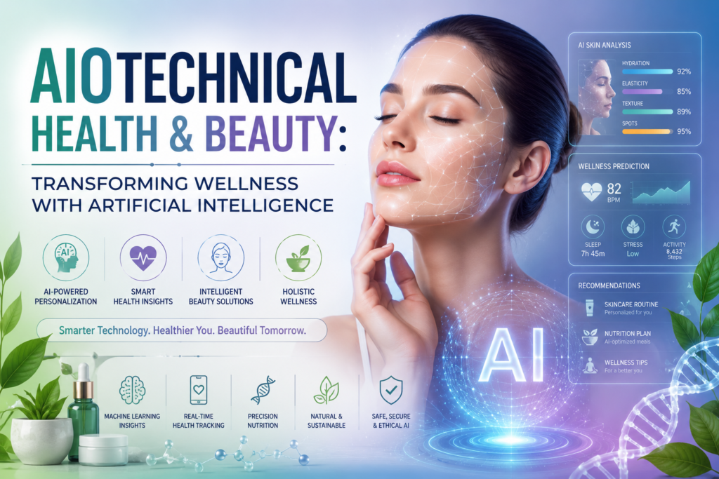 AIOTECHNICAL HEALTH & BEAUTY: TRANSFORMING WELLNESS WITH ARTIFICIAL INTELLIGENCE