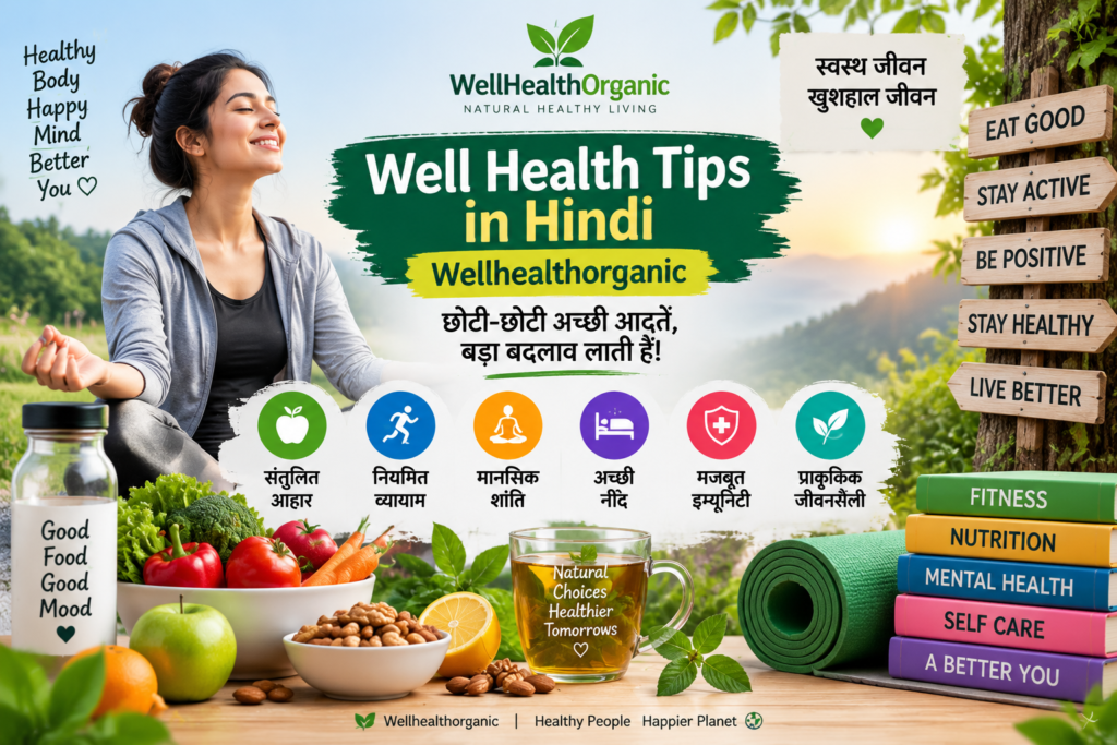 Well Health Tips in Hindi Wellhealthorganic